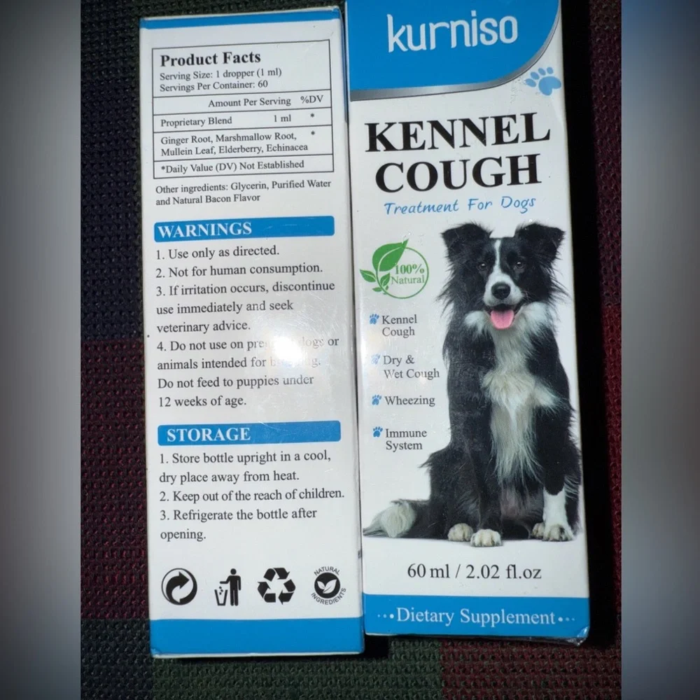 Kennel Cough Treatment for Dogs - Lot of 2